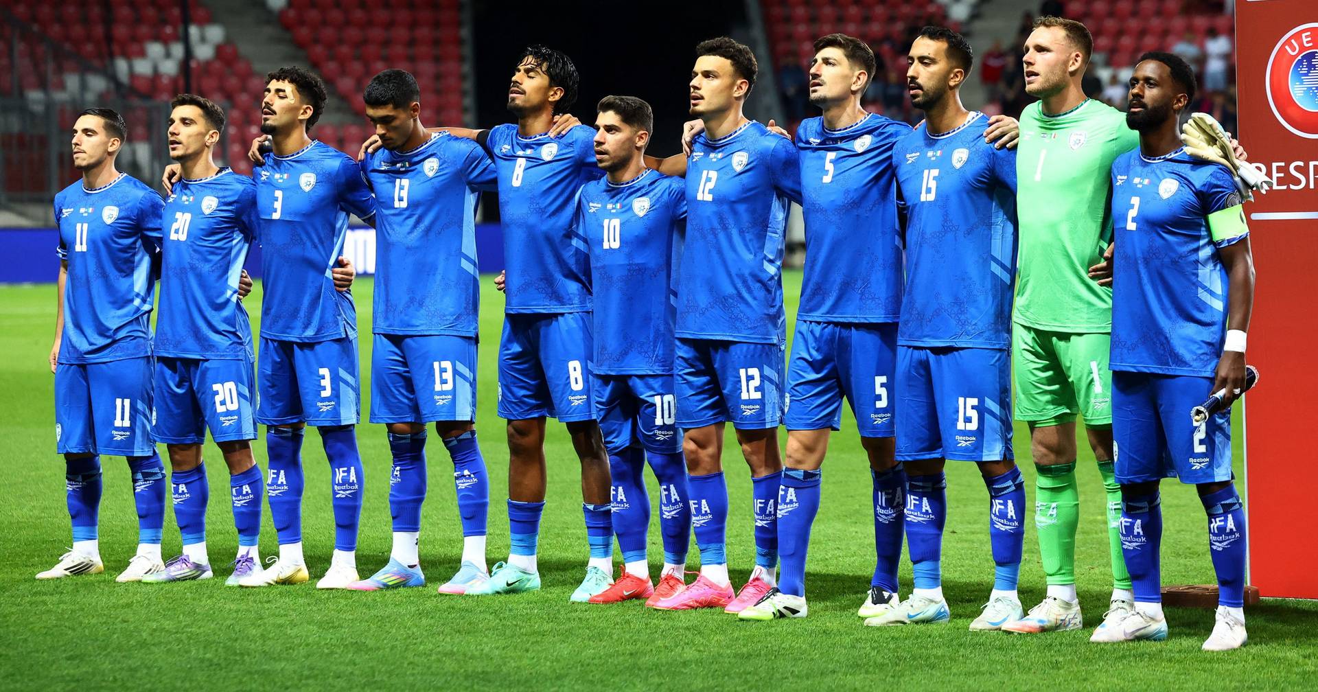 Israel poderá ser suspenso das competição da UEFA em breve