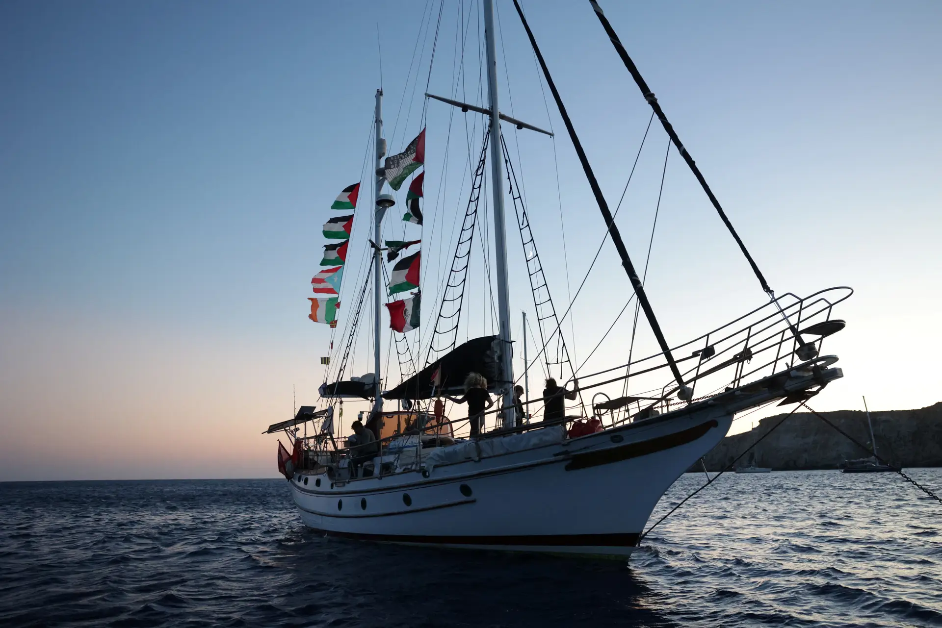 Flotilha Global Sumud estima chegar a Gaza dentro de cinco a oito dias