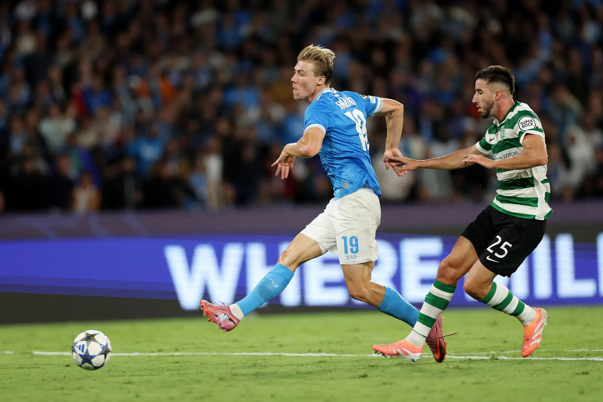 Liga dos Campeões: Sporting sai derrotado de Nápoles