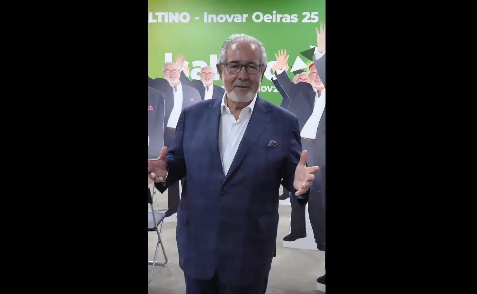 Há vários Isaltinos espalhados pelo concelho de Oeiras, sabe porquê? O próprio explica