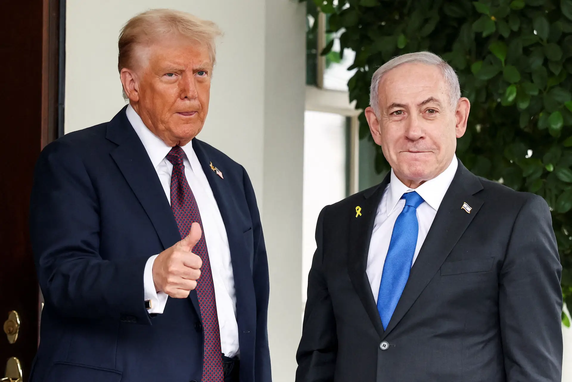 Trump deverá visitar Israel no domingo, admite Presidência israelita