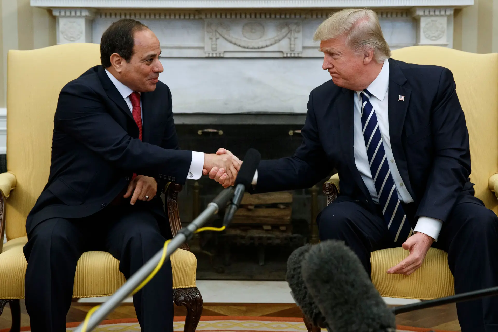 Trump e Sissi lideram "cimeira da paz" na segunda-feira com líderes de 20 países