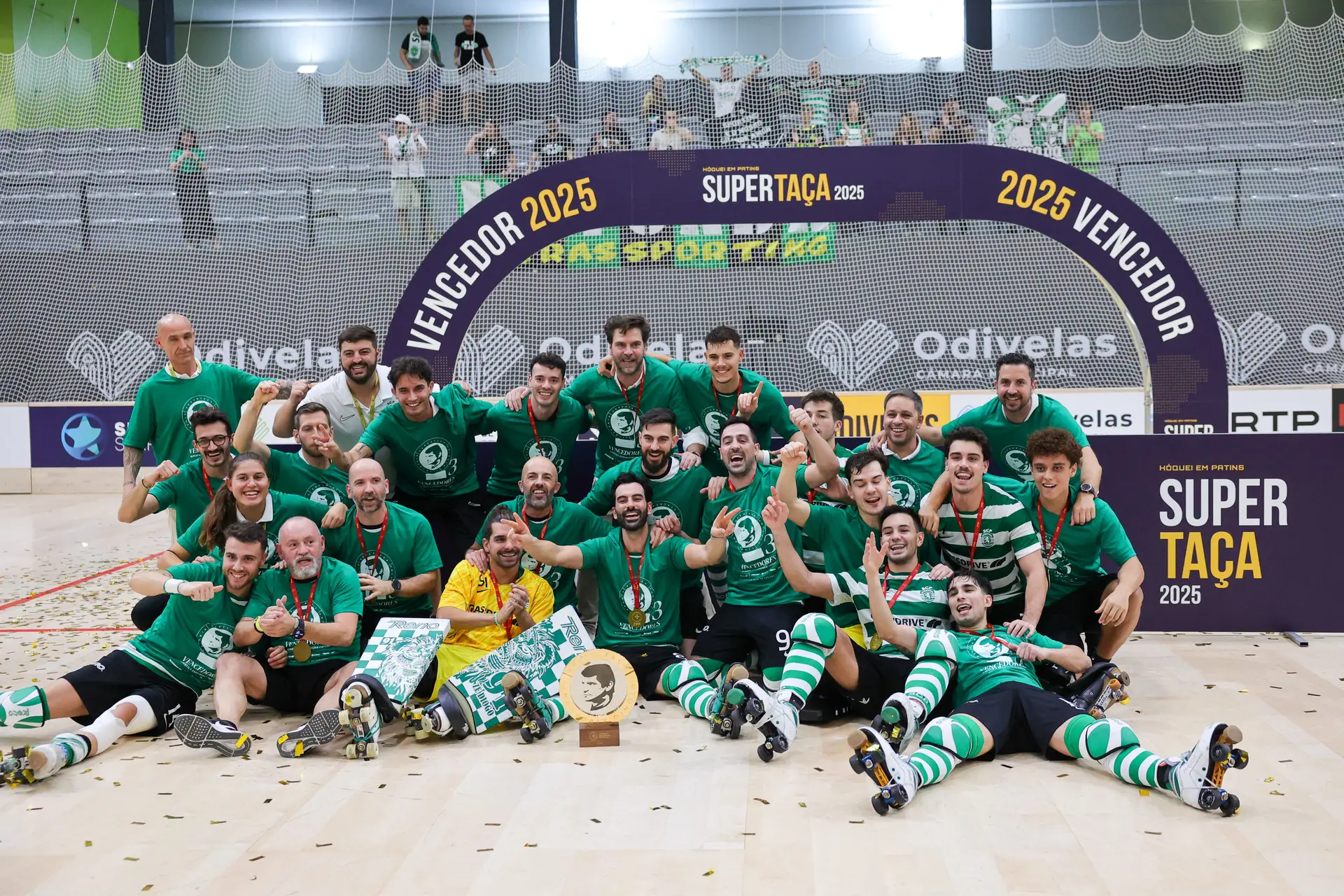 Equipa de hóquei em patins do Sporting