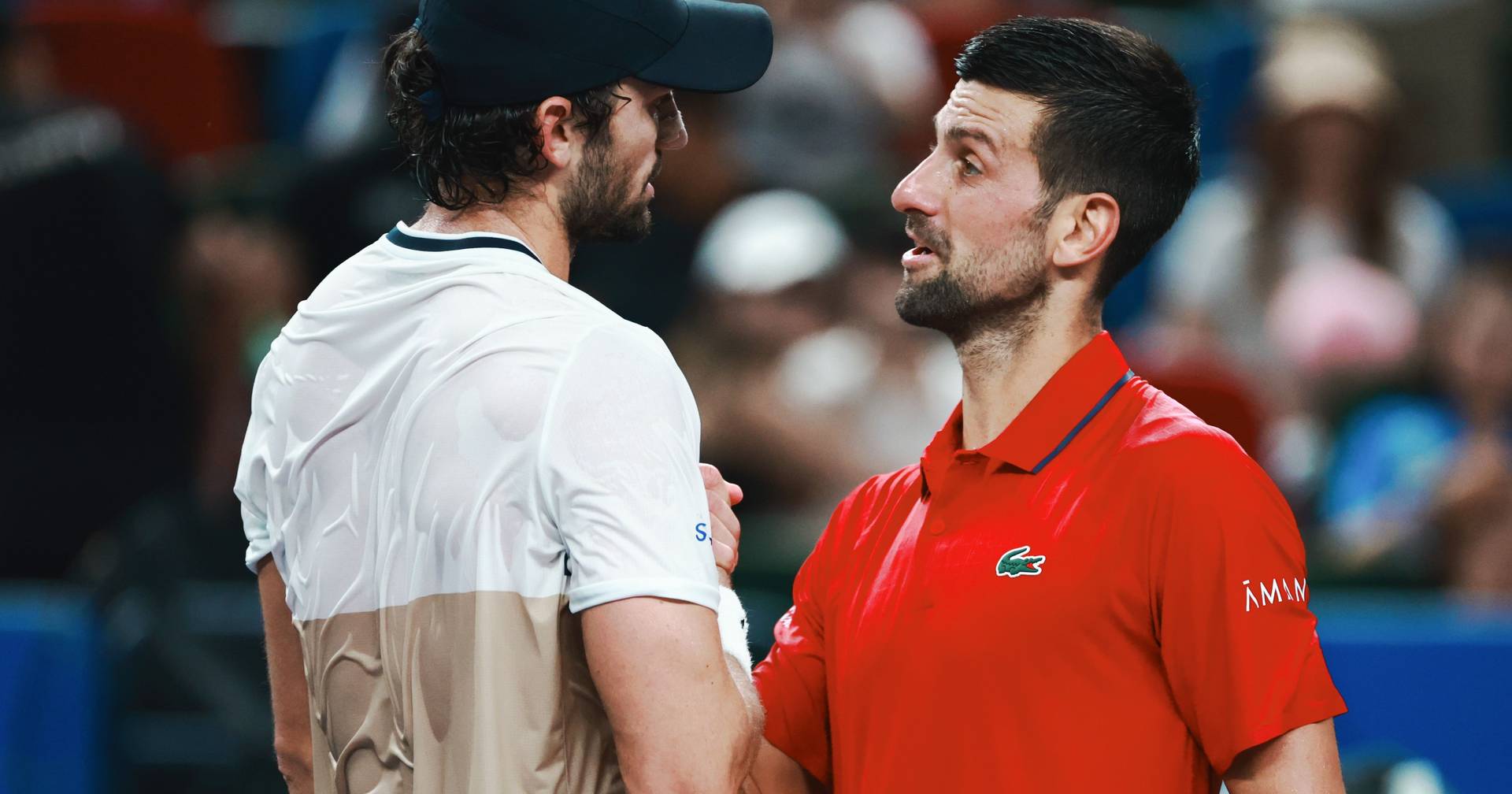 Vacheron faz história ao vencer Djokovic no Masters de Xangai