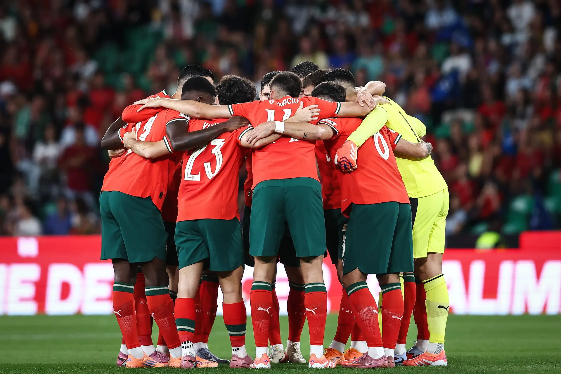 Seleção nacional começa a preparar-se para jogo frente à Hungria