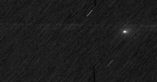 ESA revela imagens do maior objeto interestelar já detetado a viajar pelo sistema solar