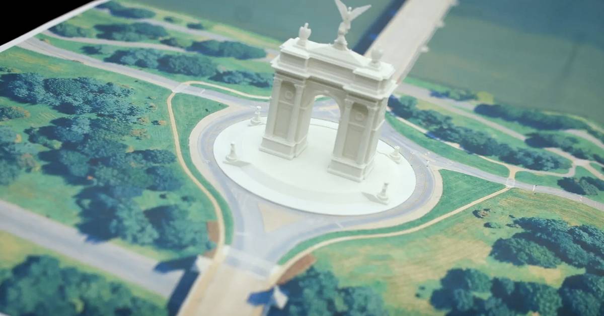 Um arco semelhante ao do Triunfo mas em Washington? Trump tem esse desejo