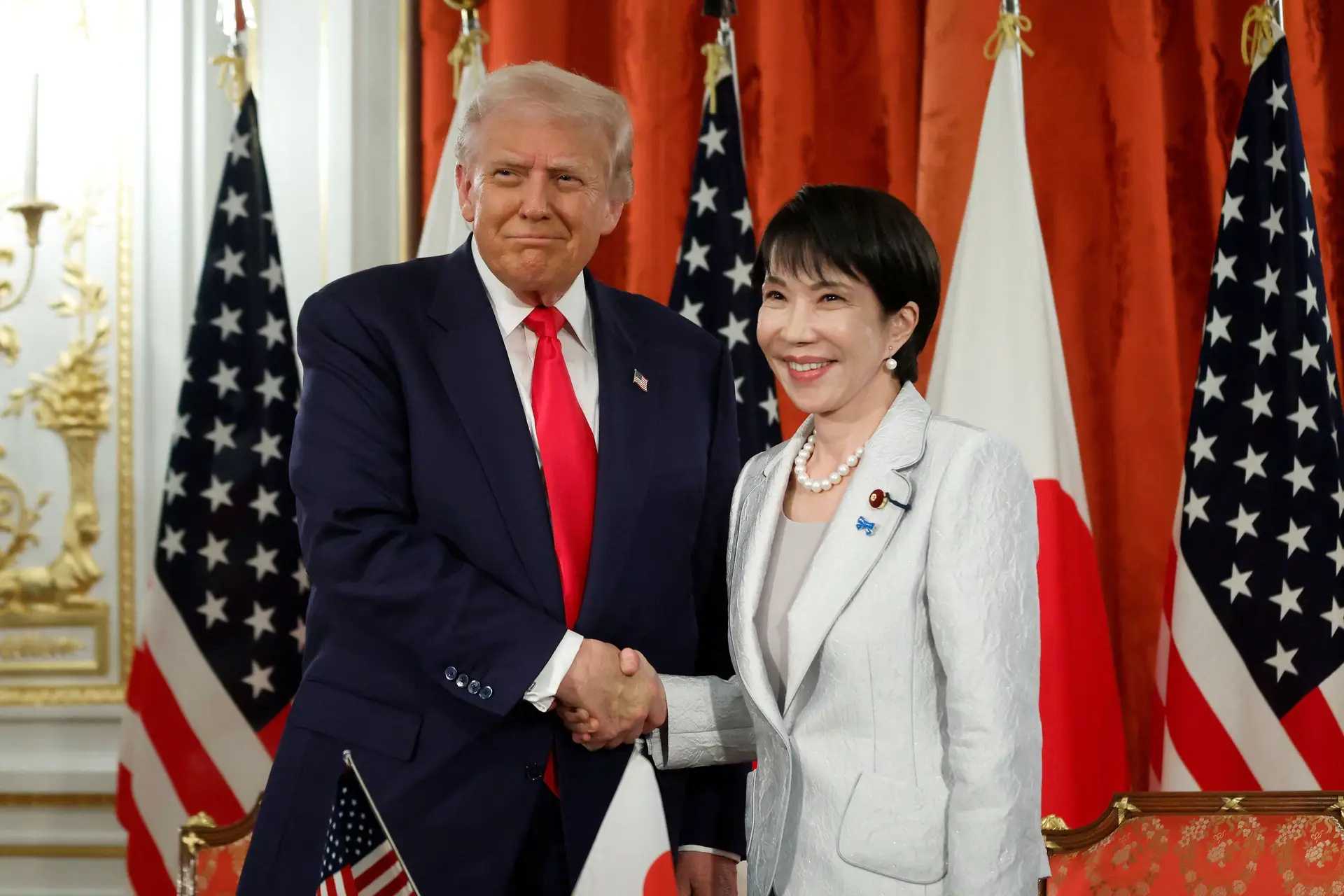Primeira-ministra japonesa propõe Trump para Nobel da Paz 2026
