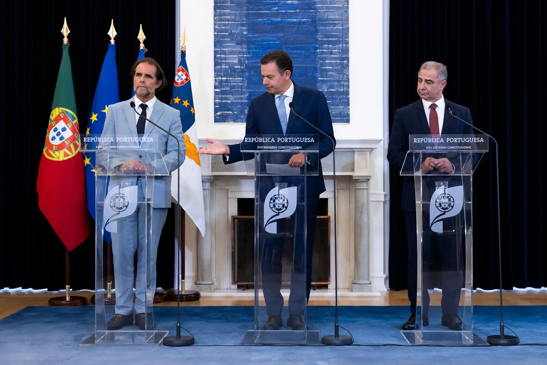 Montenegro anuncia grupo de trabalho com governos da Madeira e Açores para nova lei das finanças regionais