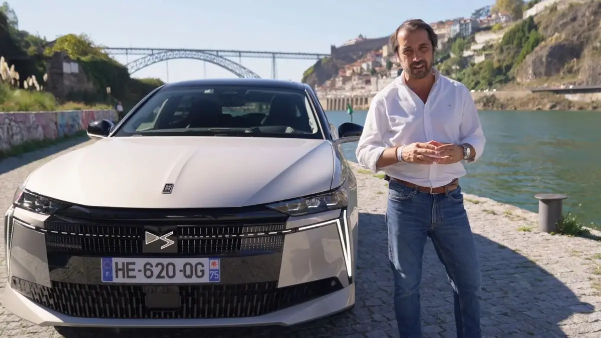 Pedro Amante ao volante do DS Nº4