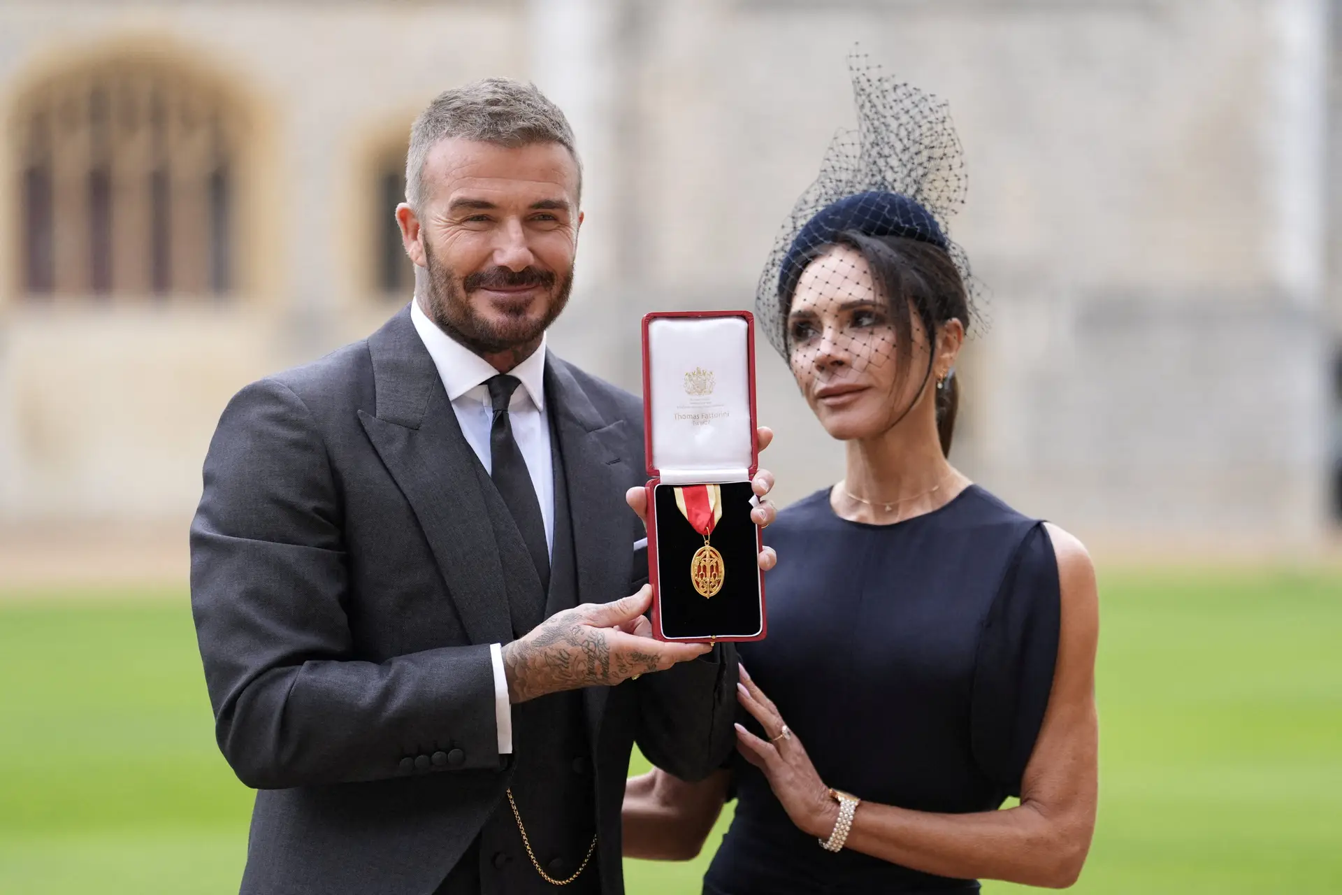 David Beckham nomeado cavaleiro pelo Rei Carlos III