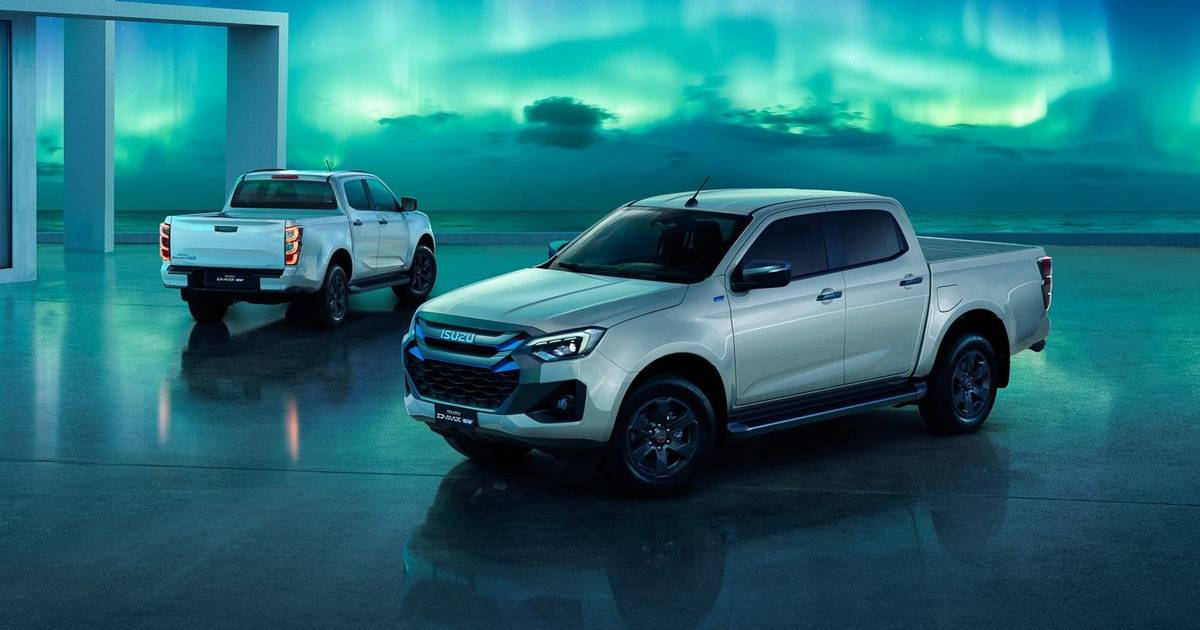 Pick-up Isuzo D-Max também elétrica