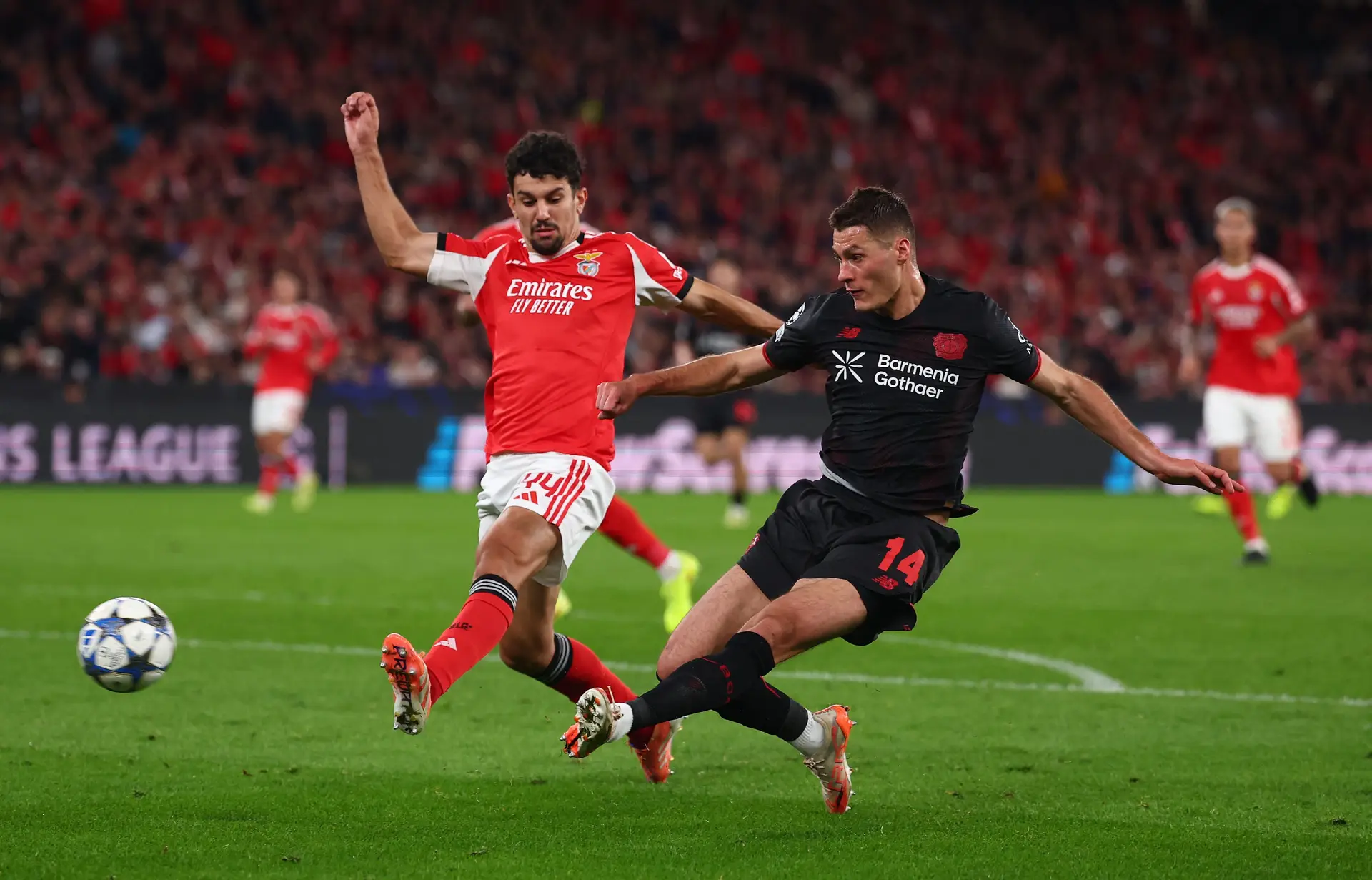 Benfica é derrotado em casa pelo Bayer Leverkusen e continua sem pontuar na Liga dos Campeões