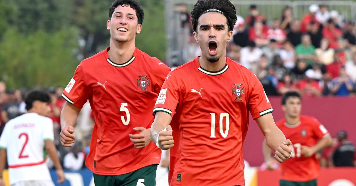 Portugal enfrenta Bélgica nos 16 avos de final do Mundial sub-17