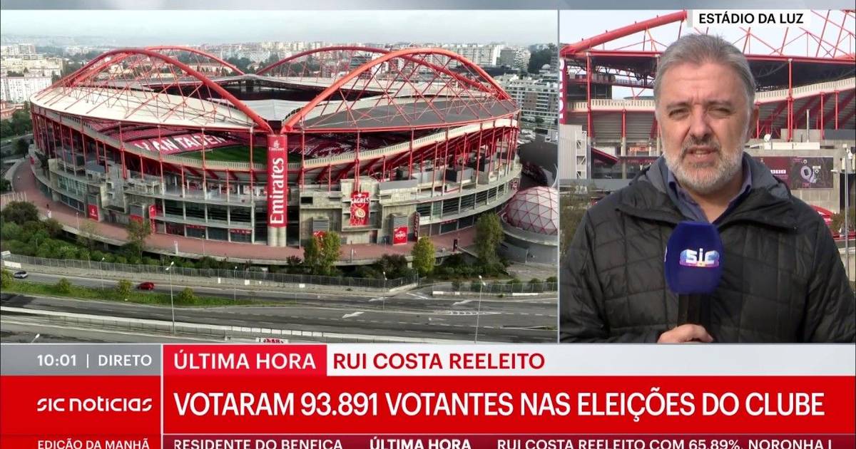 Rui Costa convida todos os candidatos para a tribuna: “É hora de unir o Benfica”