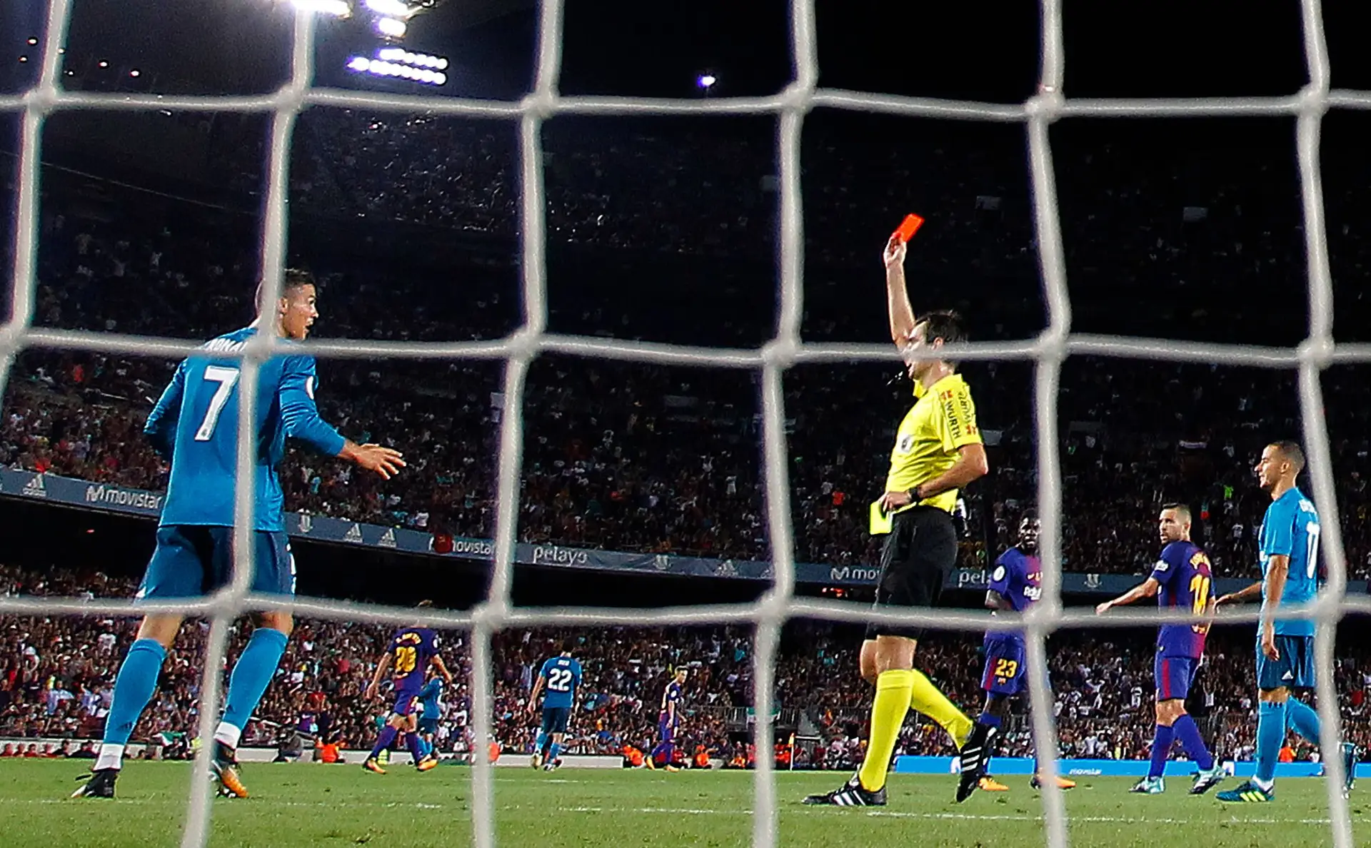 O 13.º cartão vermelho no dia 13: recorde as vezes em que Cristiano Ronaldo foi expulso de um jogo