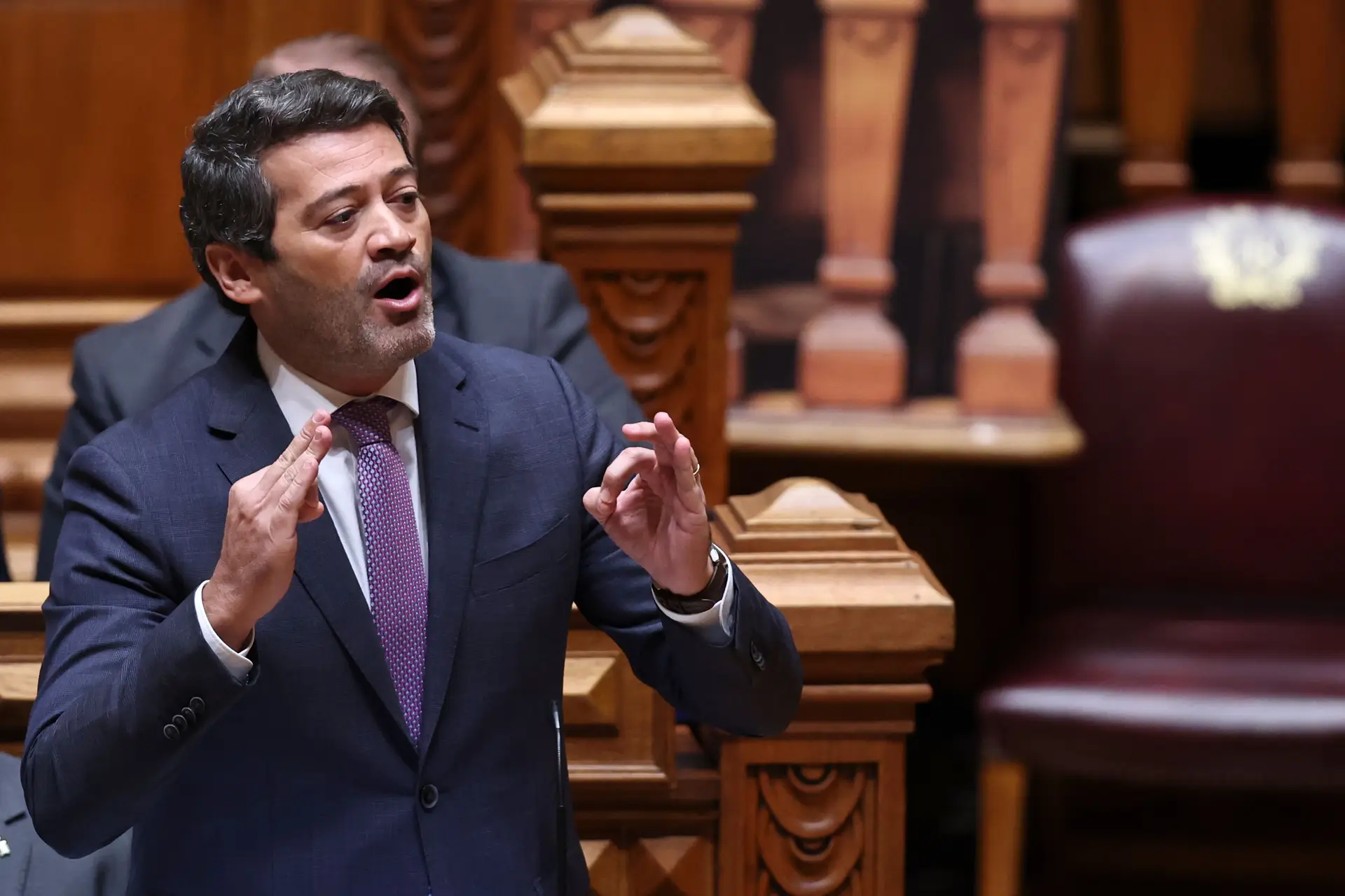 OE2026: Ventura diz que PS se abstém porque é "muleta do PSD" e "inútil" na democracia