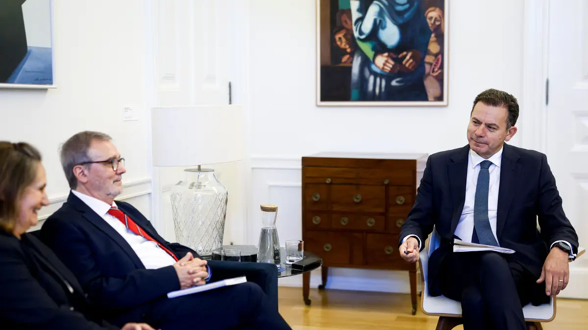 Mário Mourão e Luís Montenegro