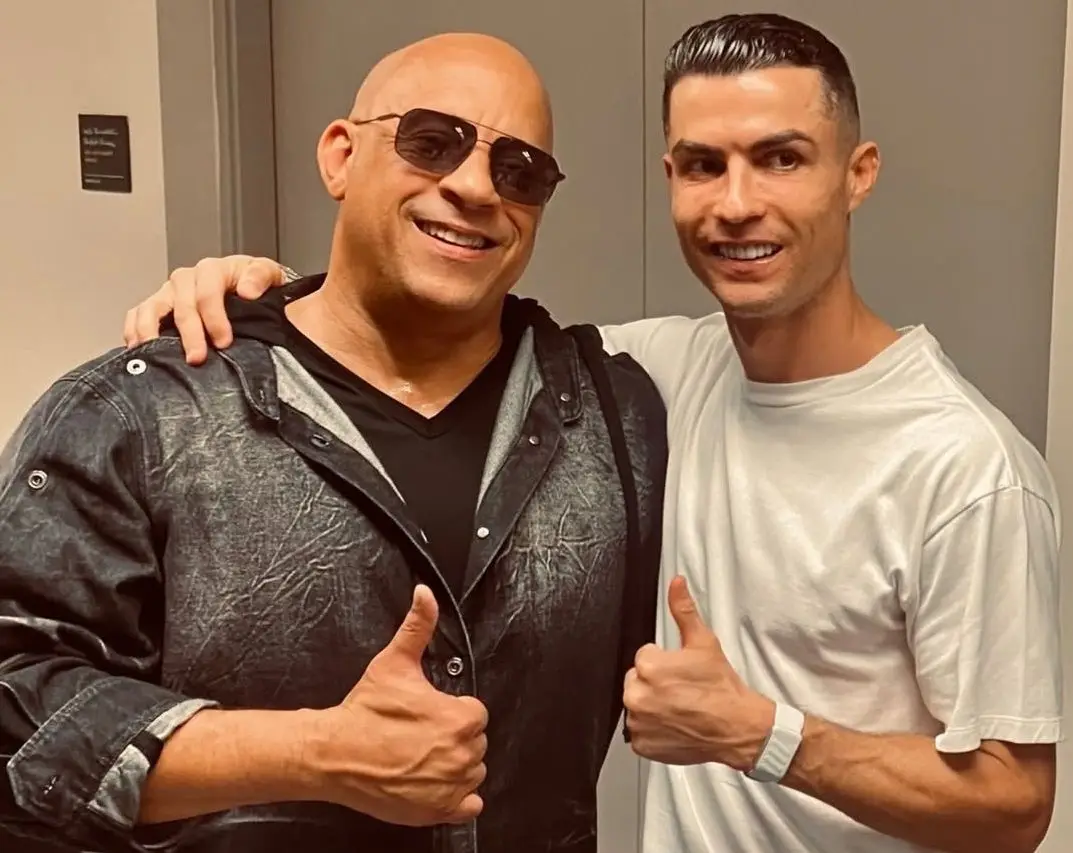 Vin Diesel e Cristiano Ronaldo