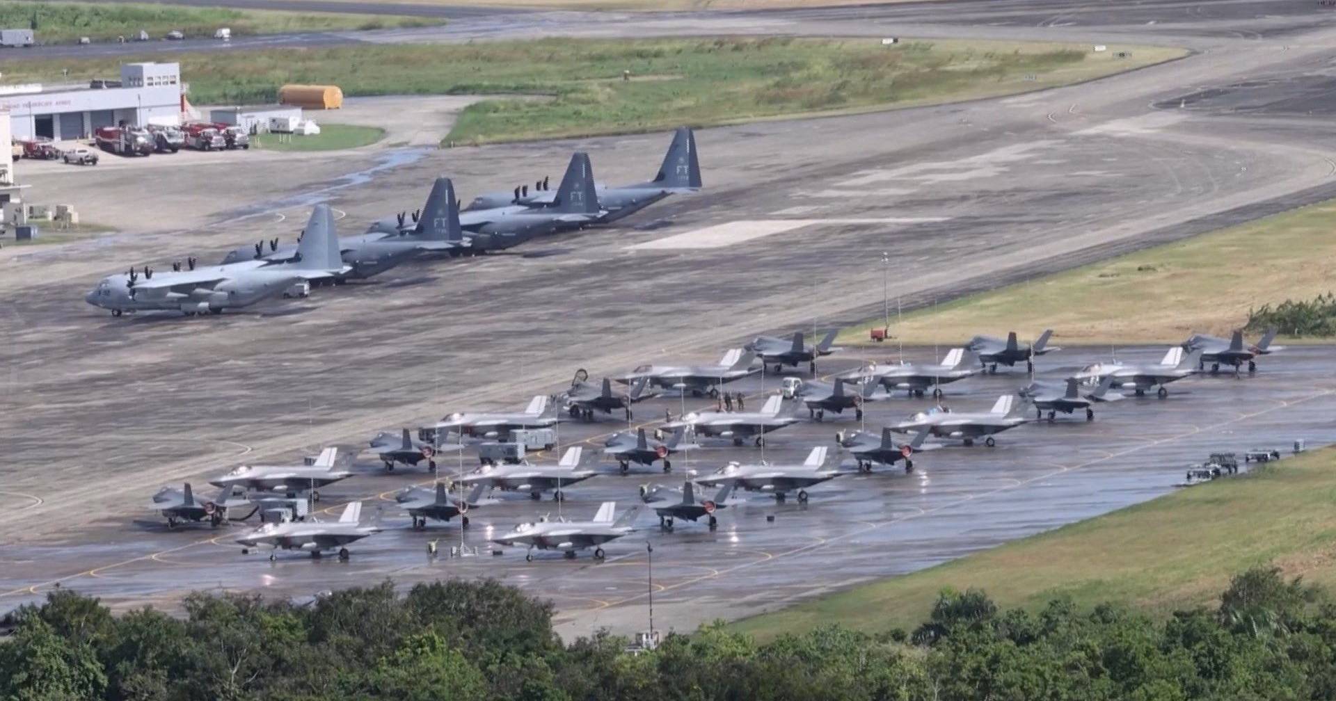 Base aérea em Porto Rico revela-se estratégica para EUA apertarem cerco ...