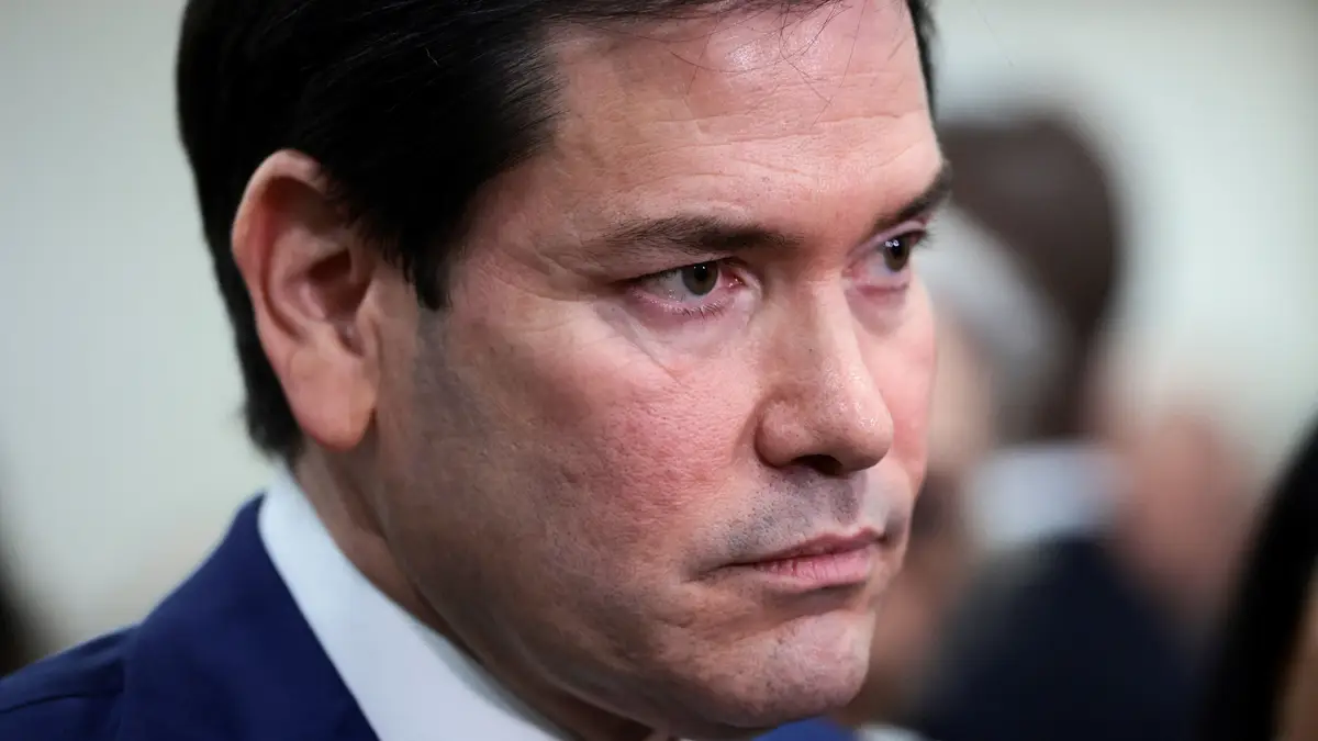 Marco Rubio, chefe da diplomacia norte-americana