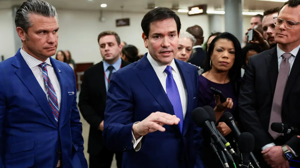 Marco Rubio, chefe da diplomacia norte-americana