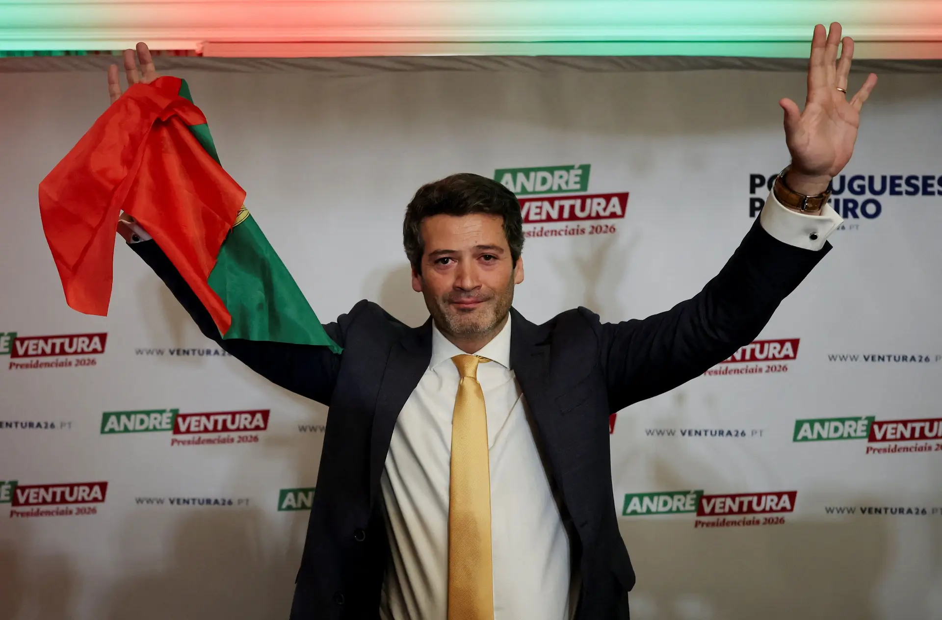 Presidenciais: Ventura ganha na emigração com 40,93% na primeira volta