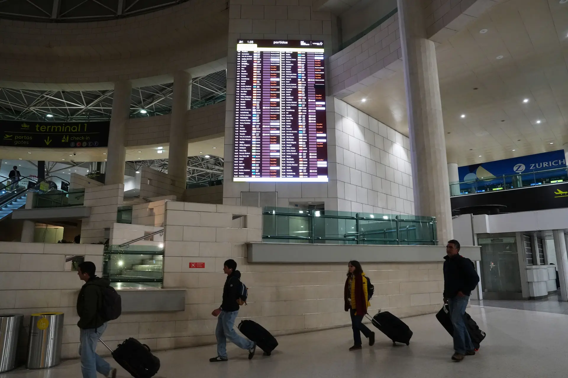 Detido suspeito de furtar malas no aeroporto e carro da Câmara de Lisboa