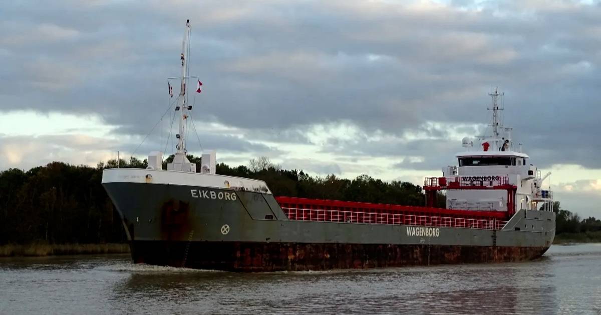 Figueira da Foz: cargo ship at risk of sinking may have struck the seabed due to sand build-up