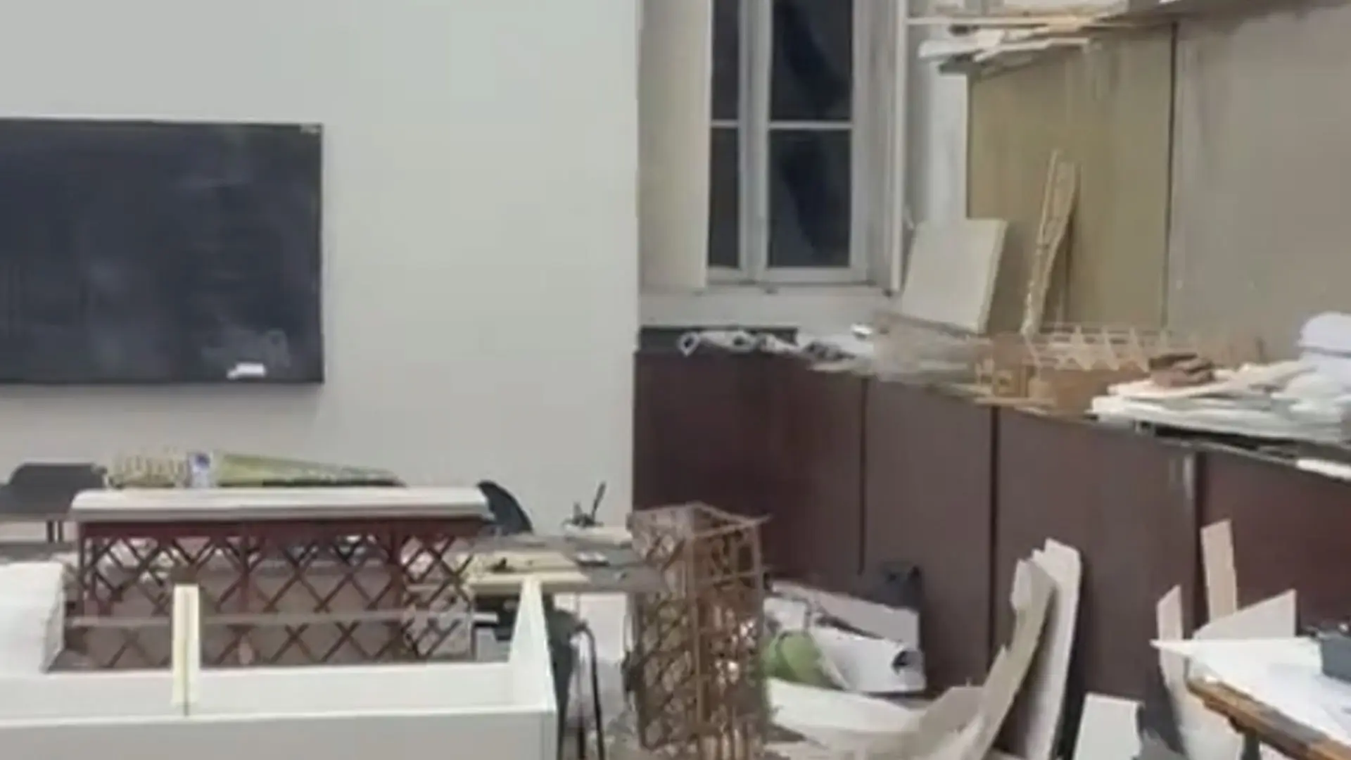 Vídeo impressionante mostra efeitos da passagem da tempestade Kristin em Coimbra