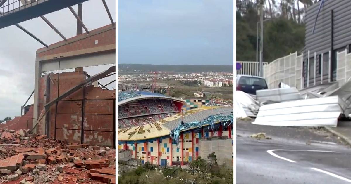 Depression Kristin leaves a trail of destruction and death in Leiria