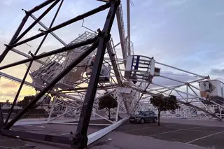 Depressão Kristin: homem morre após queda de árvore, há 855 mil casas sem eletricidade