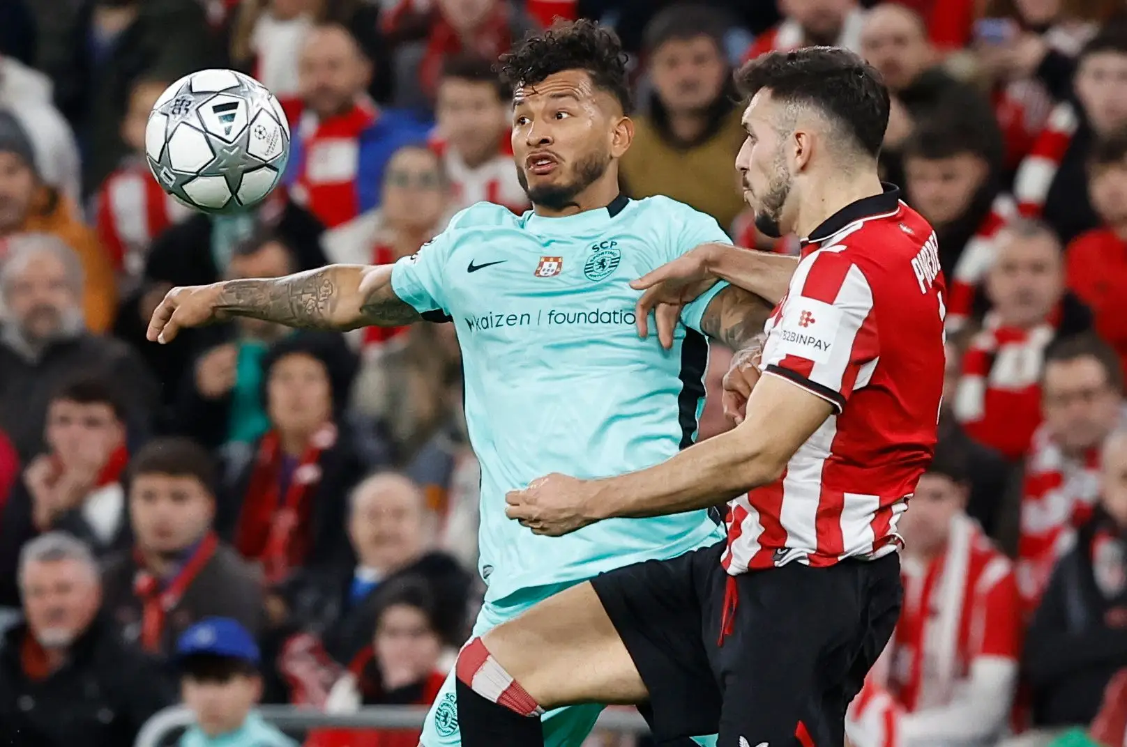 Sporting vence em Bilbau e está nos 'oitavos' da Liga dos Campeões