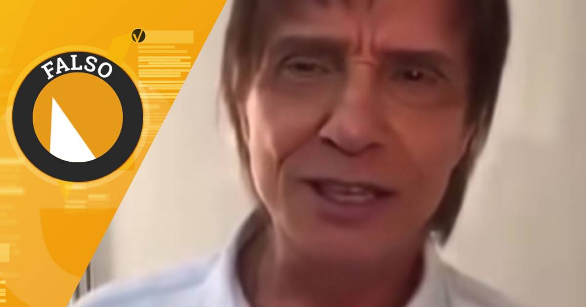 Vídeo de Roberto Carlos a apoiar Jair Bolsonaro é verdadeiro?