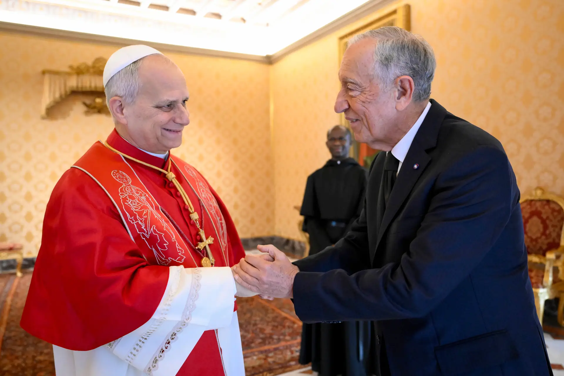 15 minutos: Papa recebe Marcelo no Vaticano para uma conversa sobre o país e o mundo