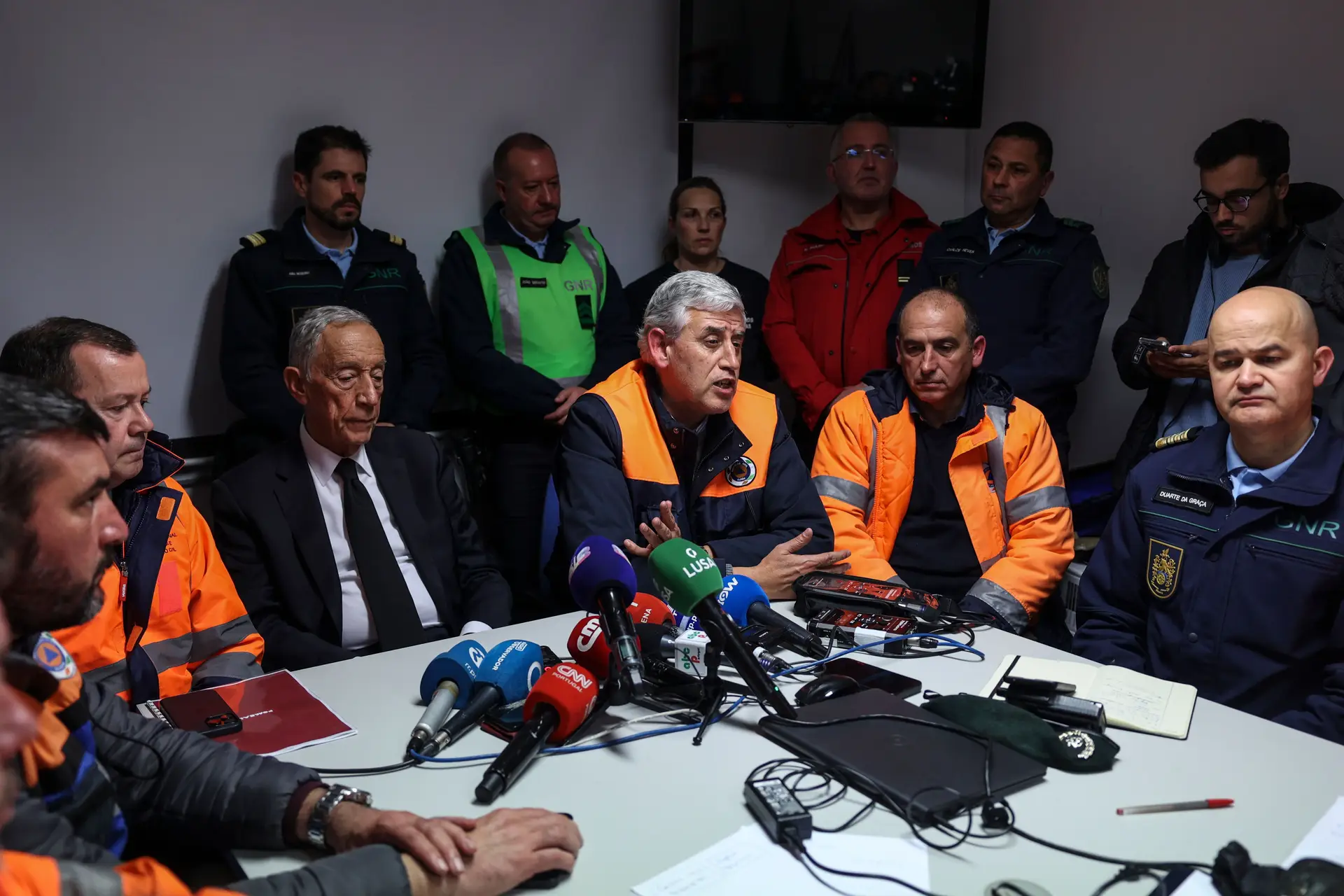 Marcelo diz que explicação do Governo às populações sobre impacto da tempestade "não correu bem"