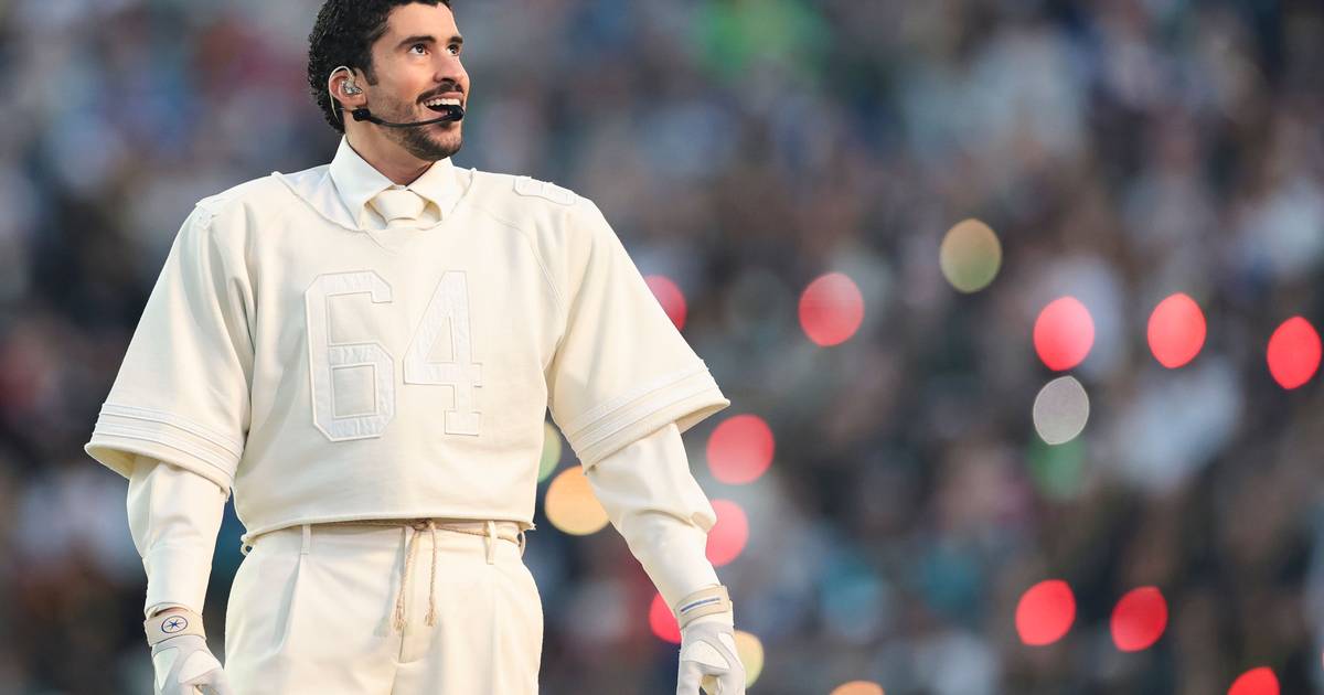 Bad Bunny bate recorde de audiência no Super Bowl, superando Kendrick Lamar e Michael Jackson