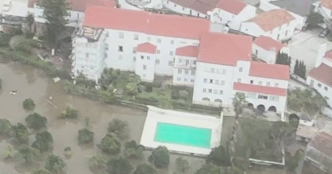 Mondego e Vouga: Força Aérea divulga imagens que mostram o extenso impacto das cheias