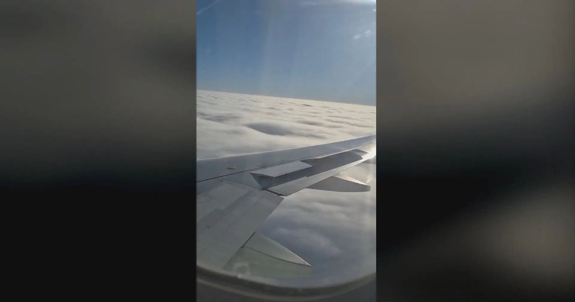 Passageiro gravou momento em que avião da TAP quase se despenhou na aproximação a Praga