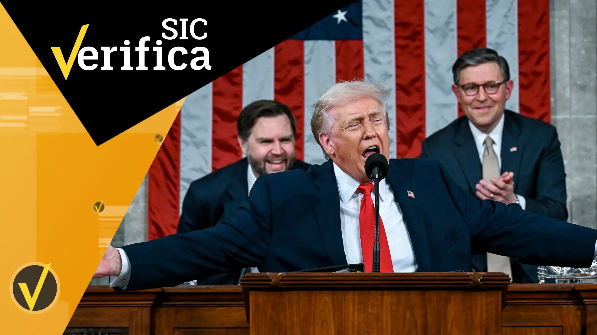 Cinco verdades e mentiras ditas por Donald Trump no discurso do Estado da União