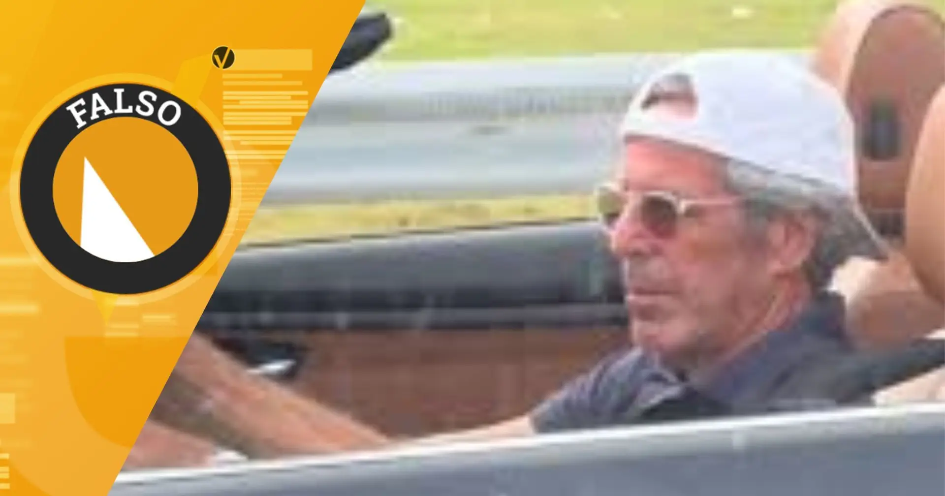 Jeffrey Epstein foi visto a conduzir carro na Flórida? A SIC Verifica