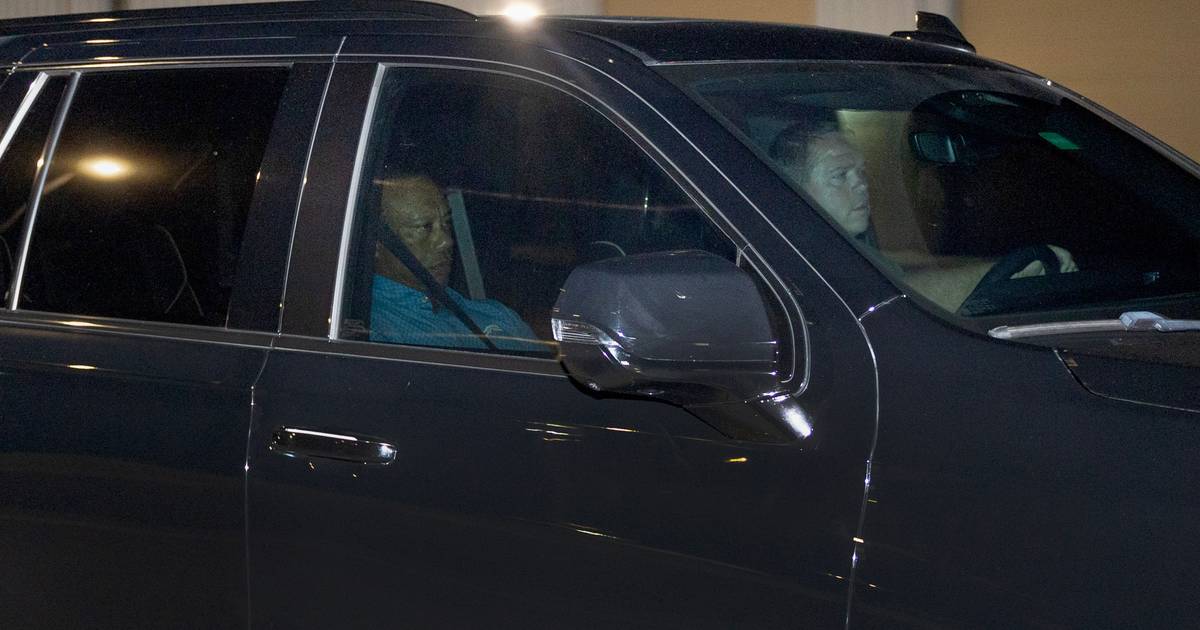 Tiger Woods libertado após 8 horas detido