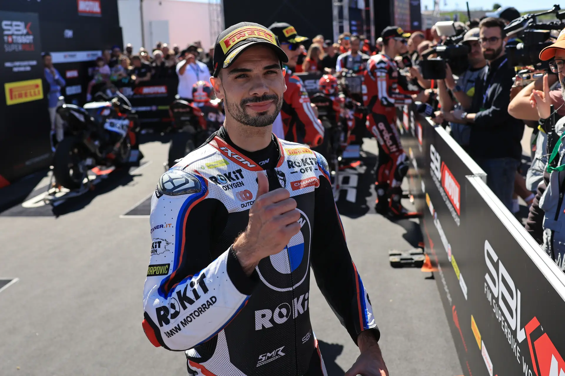 Miguel Oliveira repete terceiro lugar no Mundial de Superbikes em Portimão