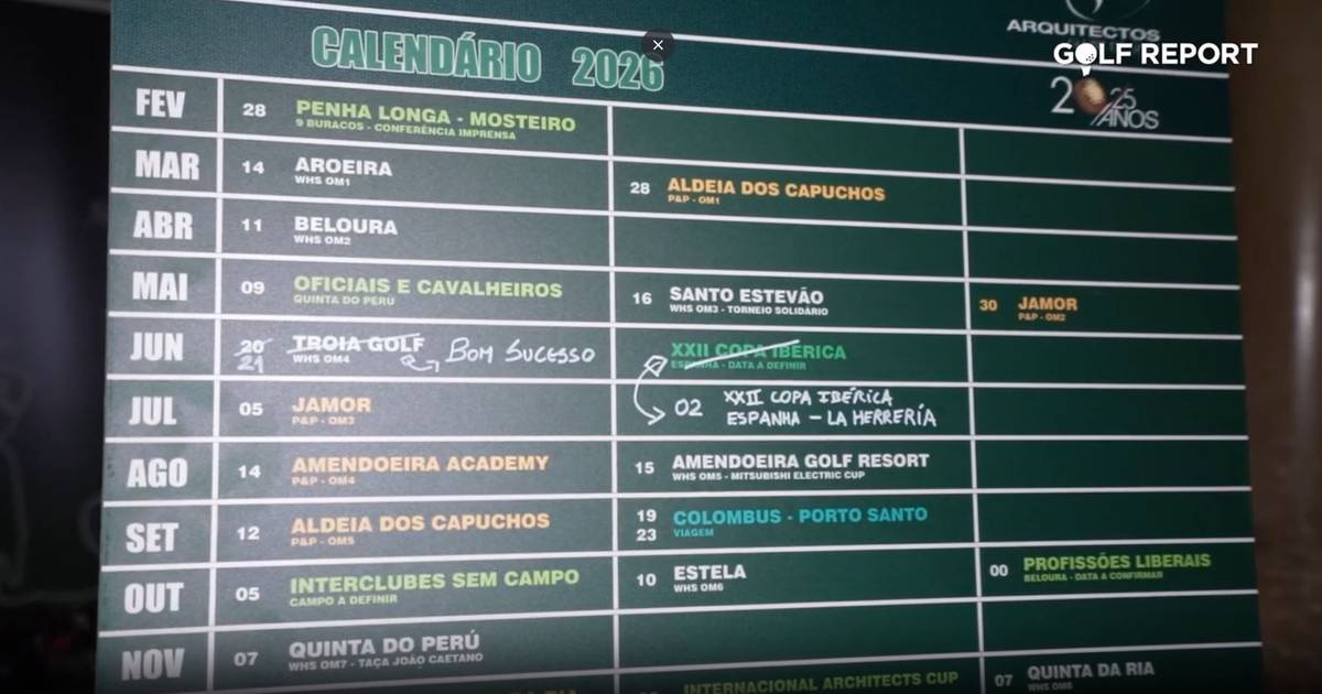 Torneio de Abertura 2026 CG Arquitectos: parte II