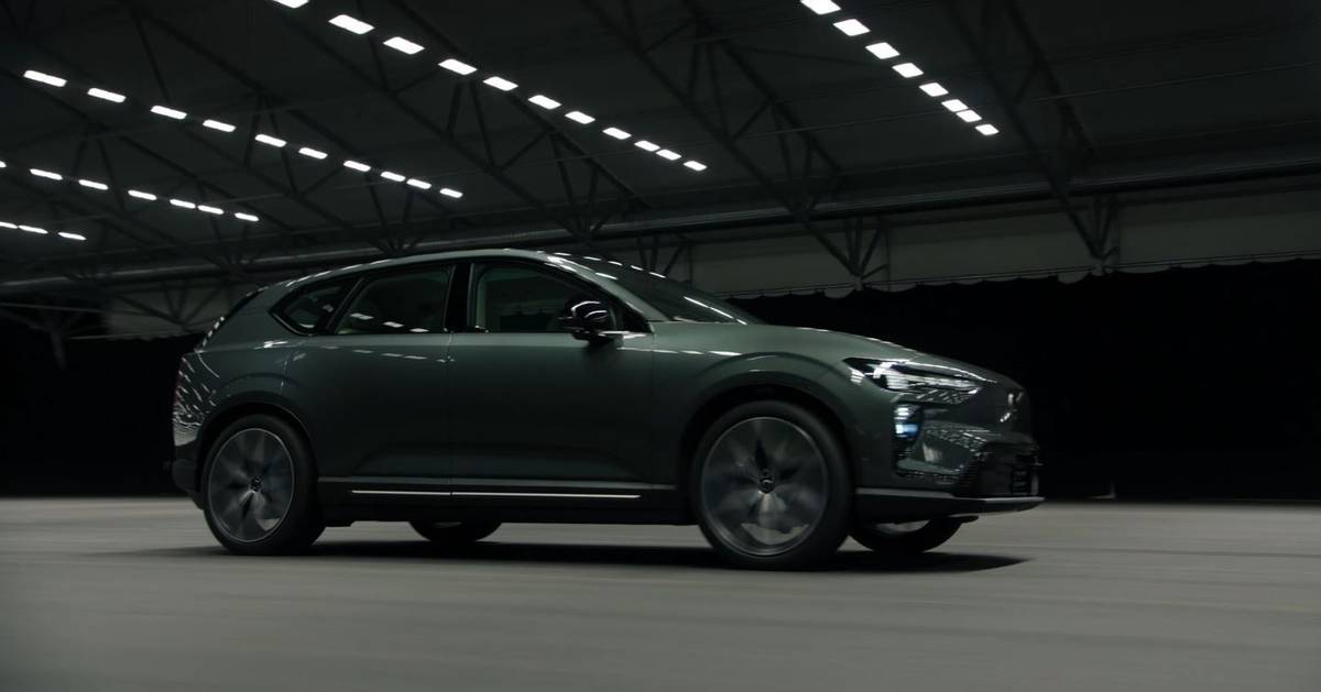 A revelação do Volvo EX60, um campeão de autonomia