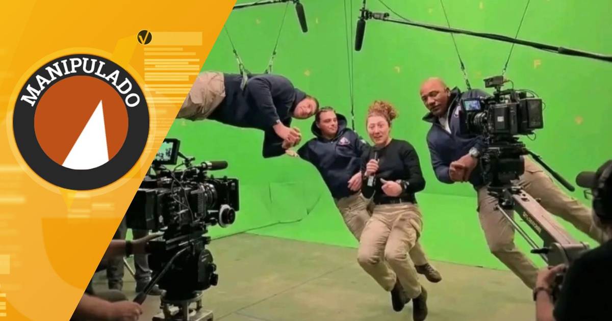 Astronautas da missão Artemis II gravaram em estúdio com fundo verde e efeitos visuais? A SIC Verifica