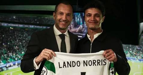 Um campeão mundial e um ‘rookie’: pilotos de Fórmula 1 assistem ao Sporting-Arsenal em Alvalade