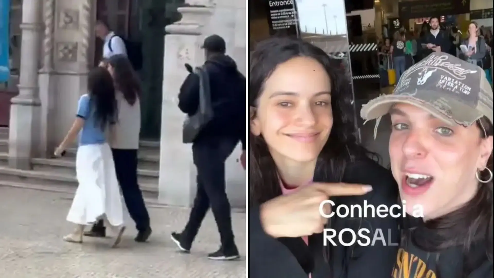 Rosalía passeia pela baixa lisboeta antes dos dois concertos esgotados na MEO Arena