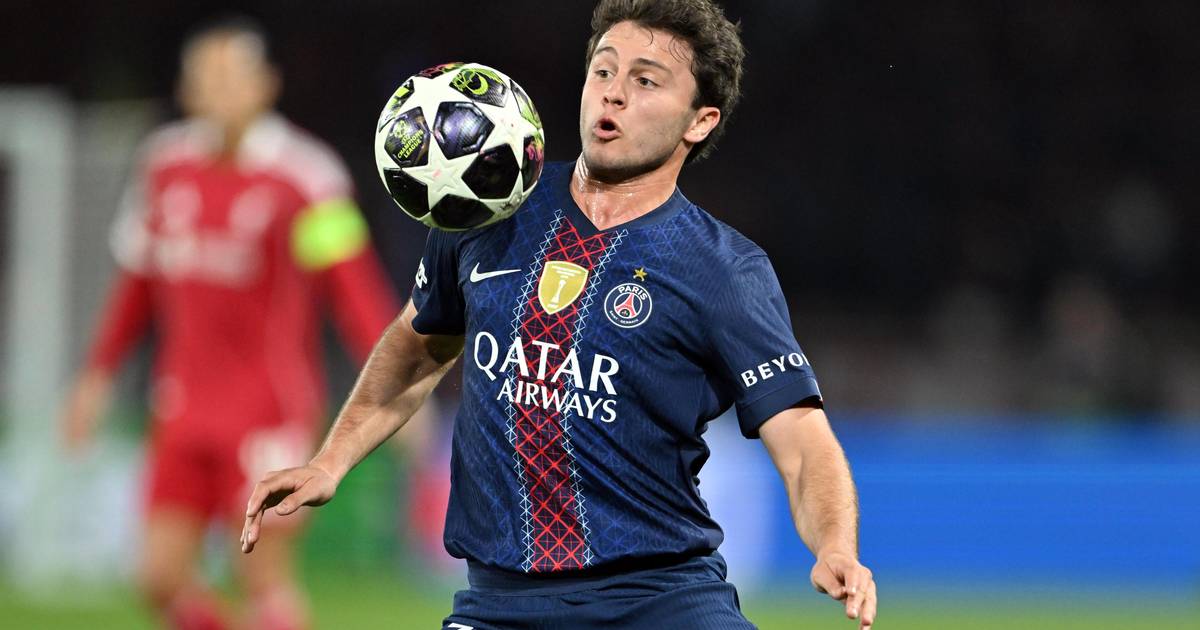 La raison (spéciale) pour laquelle João Neves a emmené une camionnette à l'entraînement du PSG