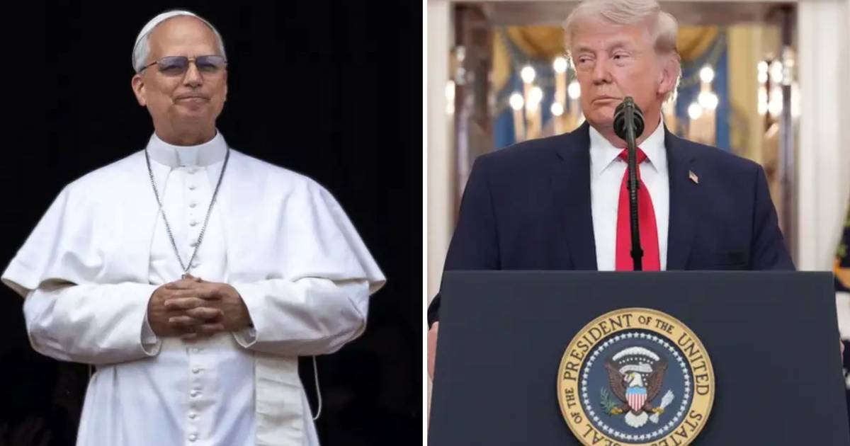 Trump deixa mensagem ao Papa: 